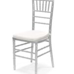 Silver Chiavari Chairs w/  Cushion (Rentals)