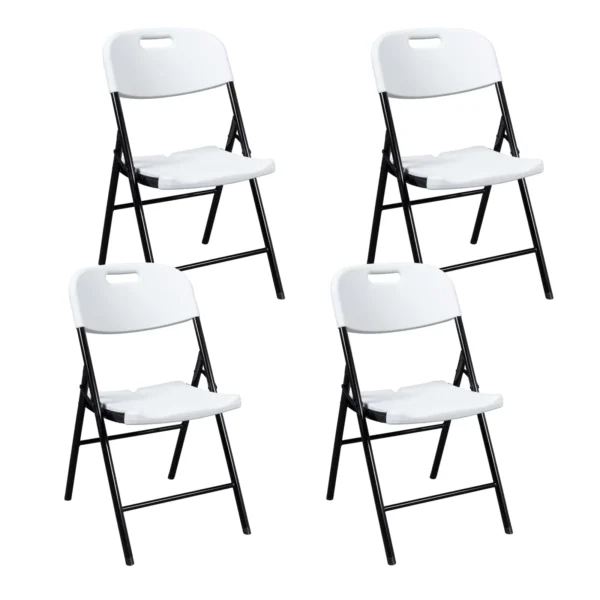 White Plastic Foldable Chairs (Rentals) - Image 3