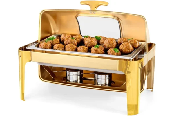 Gold Chaffing Dish (Rentals) - Image 4