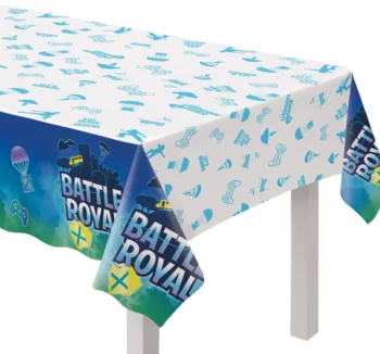 Battle Royale Plastic Table Covering 54" x 96" - 1 Count (Party Supplies)