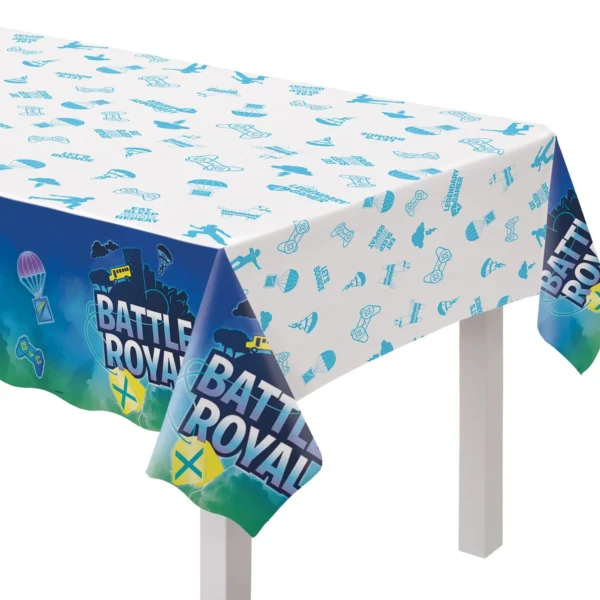 Battle Royale Plastic Table Covering 54" x 96" - 1 Count (Party Supplies)