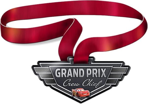 Cars 'Grand Prix' Award Medals - 1 Count (Party Favors) {Disney}