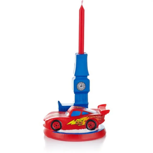 Cars Birthday Candle Holder - 1 Count (Party Supplies) {Disney} - Image 3