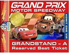 Cars Grand Prix Invitations - 8 Count (Party Supplies) {Disney}