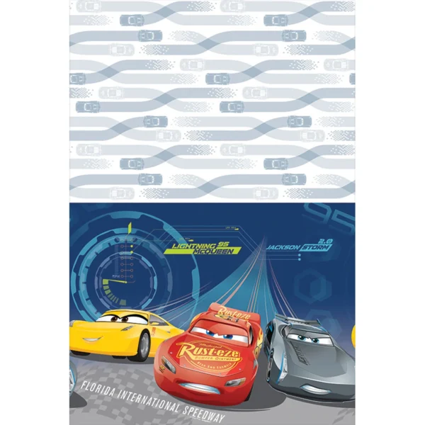 Cars Plastic Table covering - 1 Count (Party Supplies) {Disney}