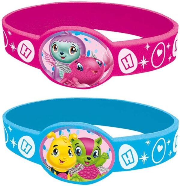 Hatchimals Unique Characters Silicone Bracelet - 4 Count - Image 3