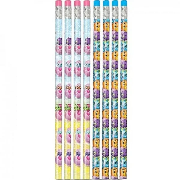 Hatchimals Unique Party Pencils | Assorted Designs | 8 Count - Image 3