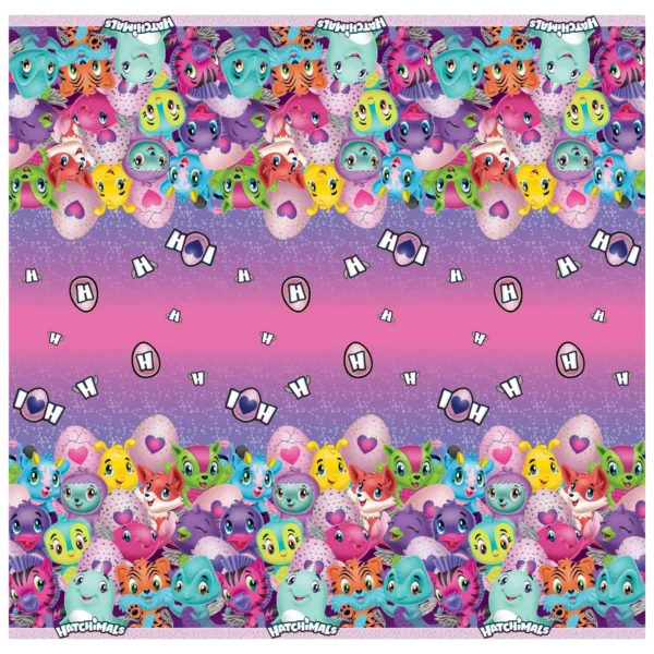 Hatchimals Rectangular Plastic Table Cover, 54" x 84" One Size - Image 3