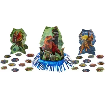 Jurassic World Table Decorating Kit - 23 Count (Party Supplies)