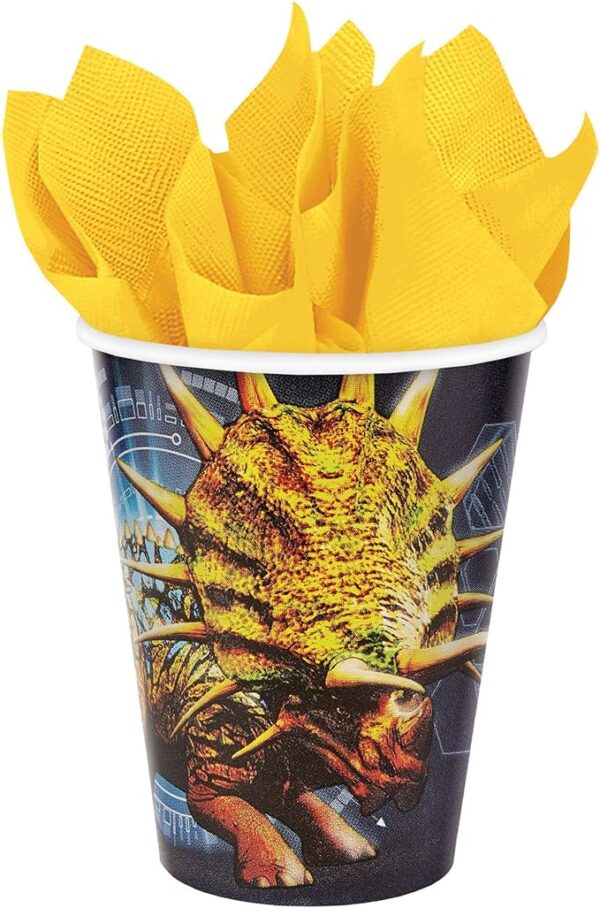 Jurassic World Party Paper Cups 9oz - 8 Count {Dino Hybrid}