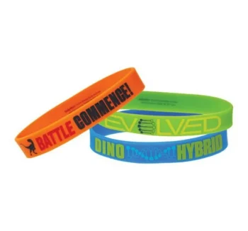 Jurassic World Rubber Bracelets - 6 Count (Party Favors) {Dino Hybrid}