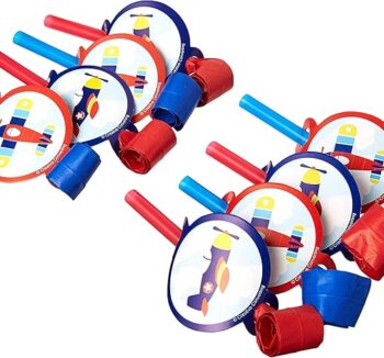 Lil' Flyer Party Blowouts - 8 Count (Party Supplies)