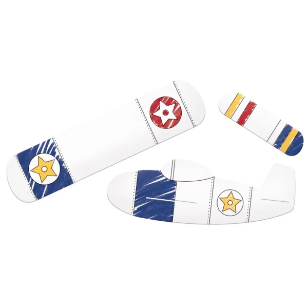 Lil' Flyer Airplane Kit - 6 Count (Party Favors) (Creative Converting)