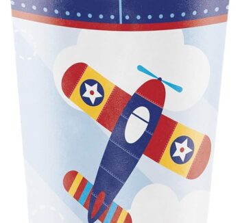 Lil' Flyer Plastic Party Cup (16oz) - 1 Count (Party Supplies, Party Favors) (Creative Converting)