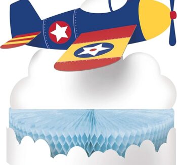 Lil' Flyer Centerpiece Party Decoration - 1 Count (Party Supplies)