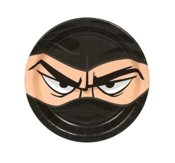 Ninja Warrior Dessert Plates - 8 Count (Party Supplies) {Forum Novelties}