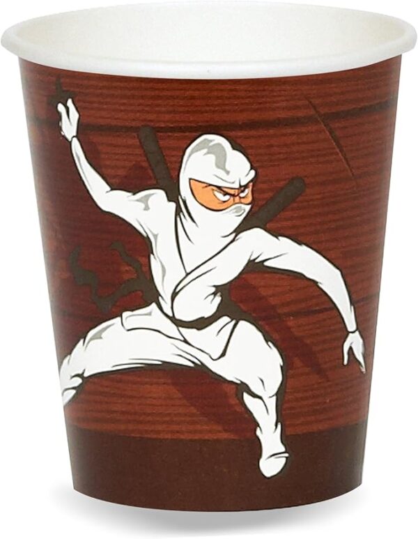 Ninja Warrior 9oz Paper Cups - 8 Count (Party Supplies) {Forum Novelties}