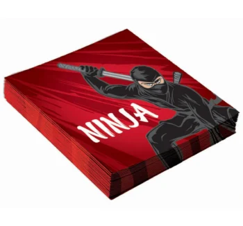 Ninja Warrior Large Luncheon Napkin - 16 Count (Party Supplies) {Forum Novelties}