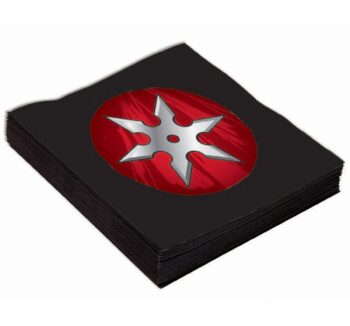 Ninja Warrior Small Beverage Napkin - 16 Count (Party Supplies) {Forum Novelties}