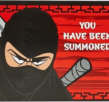 Ninja Warrior Party Invitations - 8 Count (Party Supplies) {Forum Novelties}