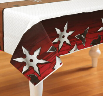 Ninja Warrior Plastic Table Covering 54" x 108" - 1 Count (Party Supplies) {Forum Novelties}