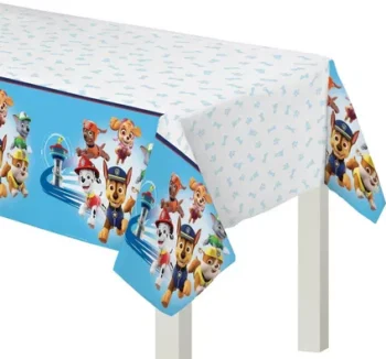 Paw Patrol Plastic Table Covering - 1 Count (Party Supplies)