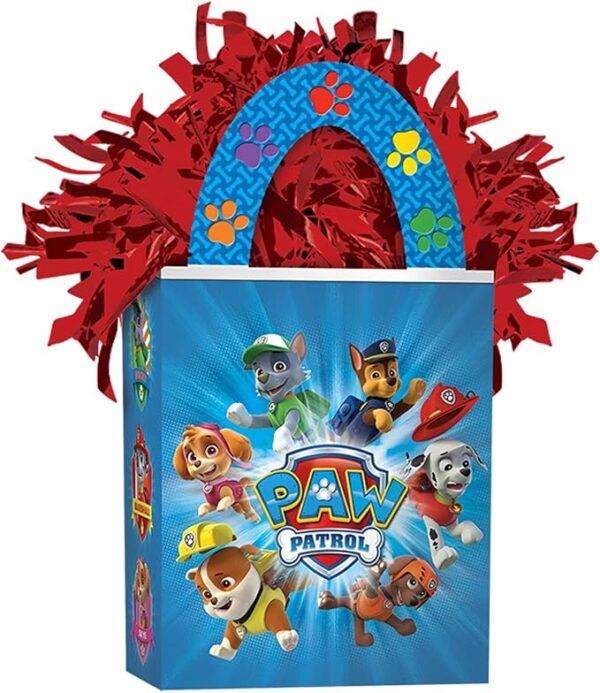 Paw Patrol Mini Tote Balloon Weight - 1 Count (Party Supplies)