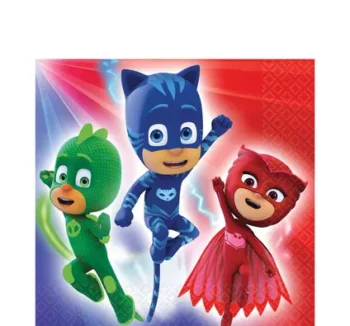 PJ Masks Big Luncheon Napkin - 16 Count (Party Supplies)