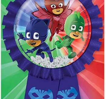 PJ Masks Confetti Award Ribbon - 1 Count (Party Favor)
