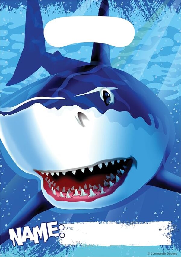 Sharks Splash Loot/Treat Bag - 8 Count {Creative Converting} (Party Favors)