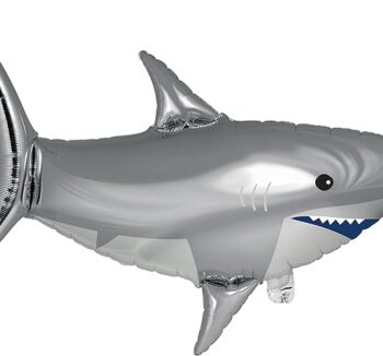 Sharks Splash Birthday Balloon 37" - 1 Count (Party Supplies) {Creative Converting}
