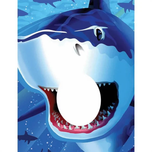 Sharks Splash Photo Banner - 1 Count {Creative Converting} (Party Supplies)