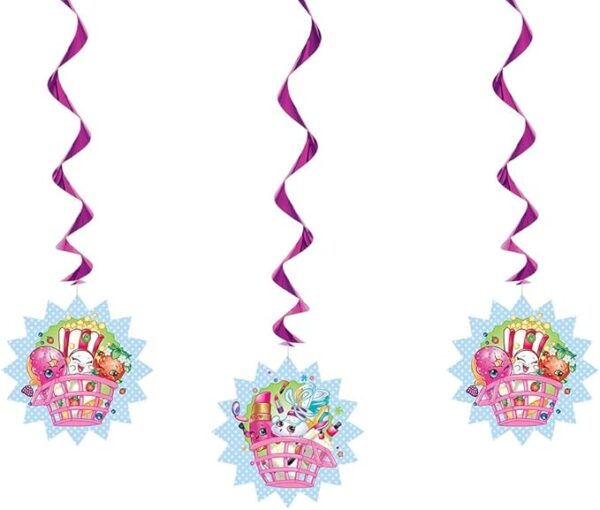 Shopkins Decoration Kit for Parties - 7 Count (Party Supplies) - Image 3