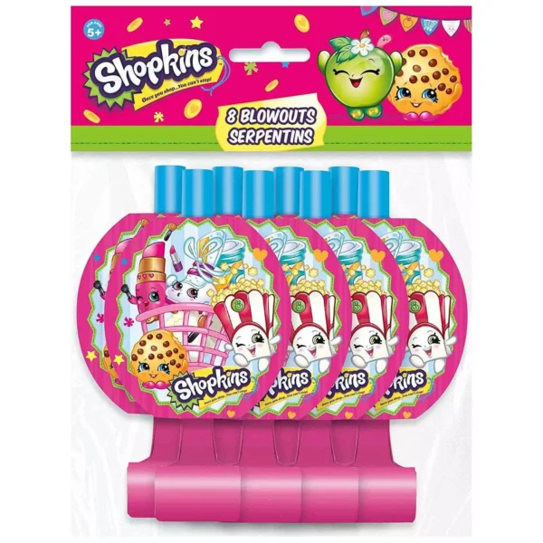 Shopkins Party Blowouts - 8 Count (Party Favors)