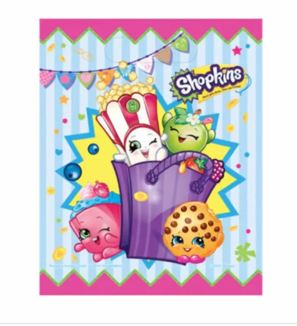 Shopkins Mini Loot/Treat Bag - 8 Count (Party Supplies)