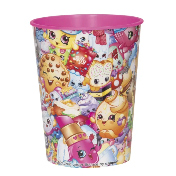 Shopkins Plastic Cup 16oz - 1 Count (Party Supplies)