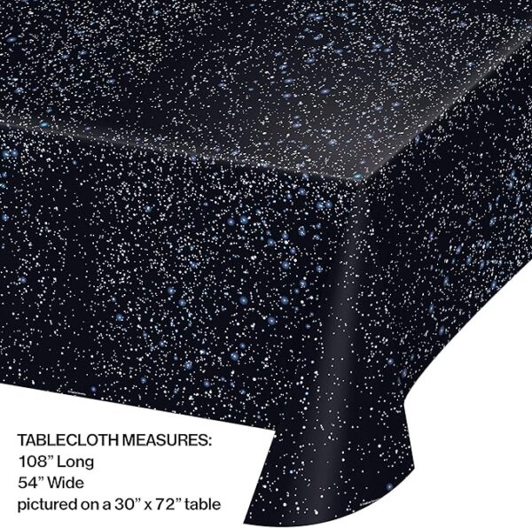 Super Blast Plastic Table Covering 54" x 108" - 1 Count (Party Supplies) {Creative Converting} - Image 3