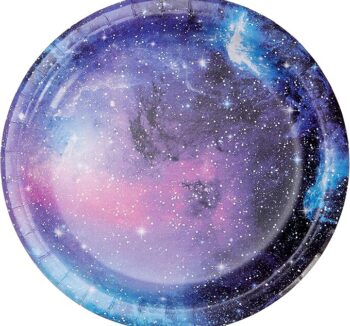 Galaxy 7" Dessert/Party Plate - 8 Count (Party Supplies) {Creative Converting}