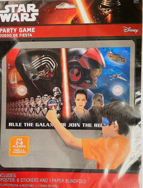 Star Wars Party Game for 2-8 players - 10 Pieces (Party Supplies)