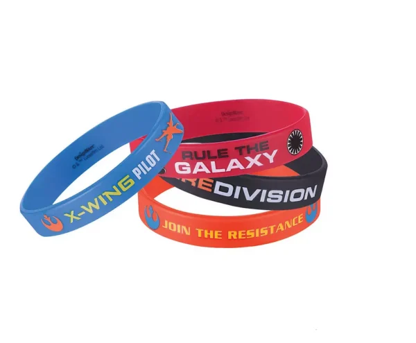 Star Wars Rubber Bracelets - 6 Count (Party Favors)