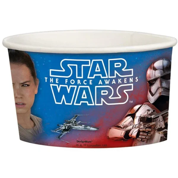 Star Wars Episode VII (7) 8.5oz Treat Cups - 8 Count (Party Supplies)