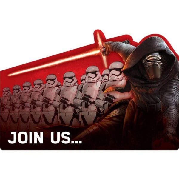 Star Wars Episode VII Invitation Postcards - 8 Count (Party Supplies, Party Favors) - Image 3