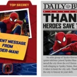 Marvel Spiderman 8 Invitations and 8 Thank You Cards - 16 Count (Party Supplies)