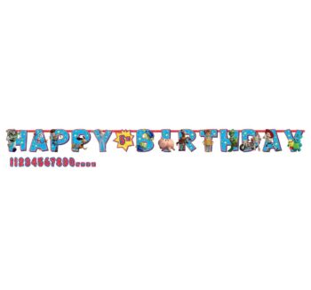 Toy Story 4 Jumbo 'Add an Age' Birthday Banner - 1 Count (Party Supplies)