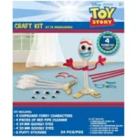 Toy Story 4 Craft Kit (Makes 4 Forkys) - 24 Count (Party Supplies, Party Favors)