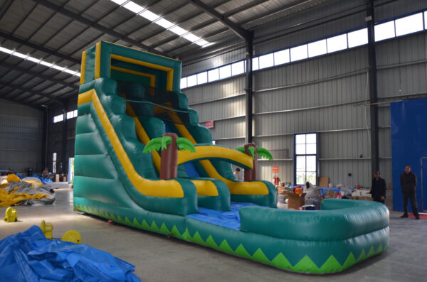 Wet Water Slide _Colorful 18 x 10 x 30ft_(Rentals)