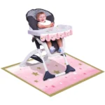 One Little Star High Chair Decorating Kit - 2 Piece Count (Party Supplies) (Baby Shower) {Creative Converting}
