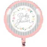 Farmhouse Floral 18" Foil Balloon - 1 Piece Count (Party Supplies) (Baby Shower)