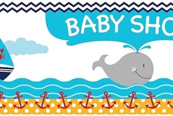 Ahoy Matey! Giant Party Banner - 1 Piece Count (Party Supplies)