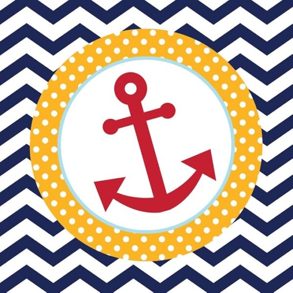 Ahoy Matey! Luncheon Napkins - 18 Piece Count (Party Supplies)